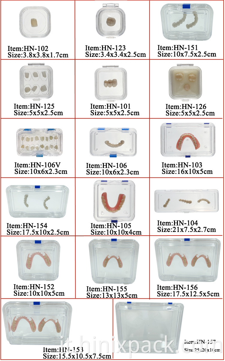 Dental Personal Oral Care All-ceramic Veneer Box
